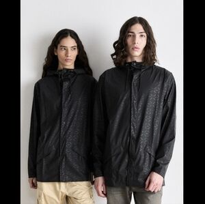 Rains Long Jacket House Print